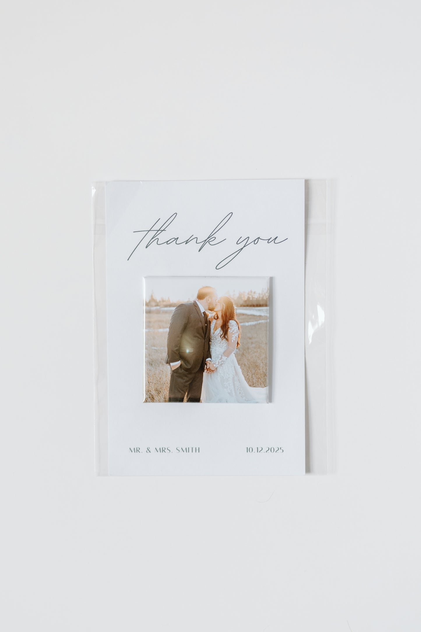 Wedding Thank You Keeprs + Card Set
