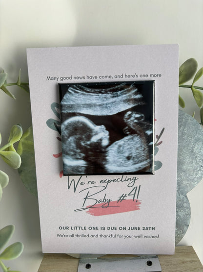 Birth Announcement Keepr + Card Set
