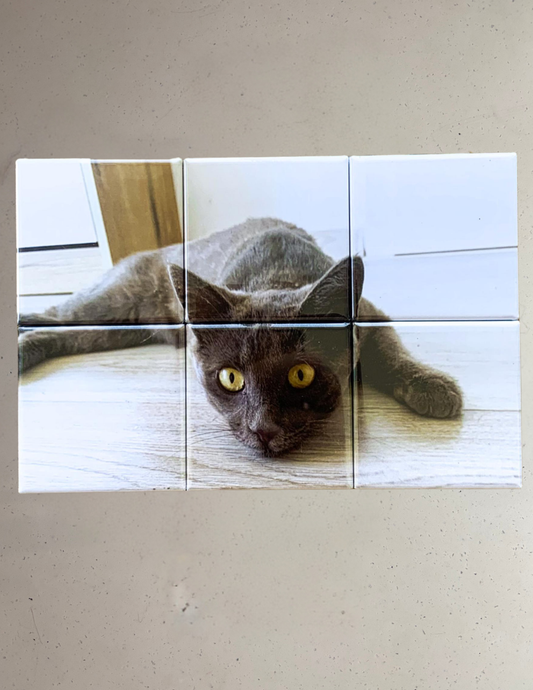 Custom 2.5x2.5" Photo Magnet Puzzle